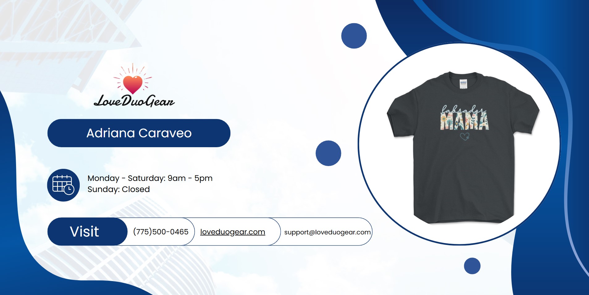 Loveduogear - Embroidered & POD Clothing